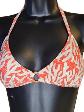 MICHAEL Michael Kors Halter Triangle Bikini Top
